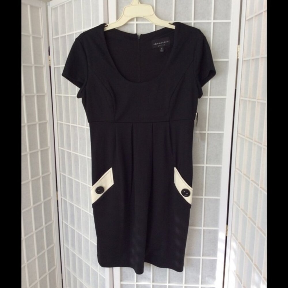 CONNECTED black dress.